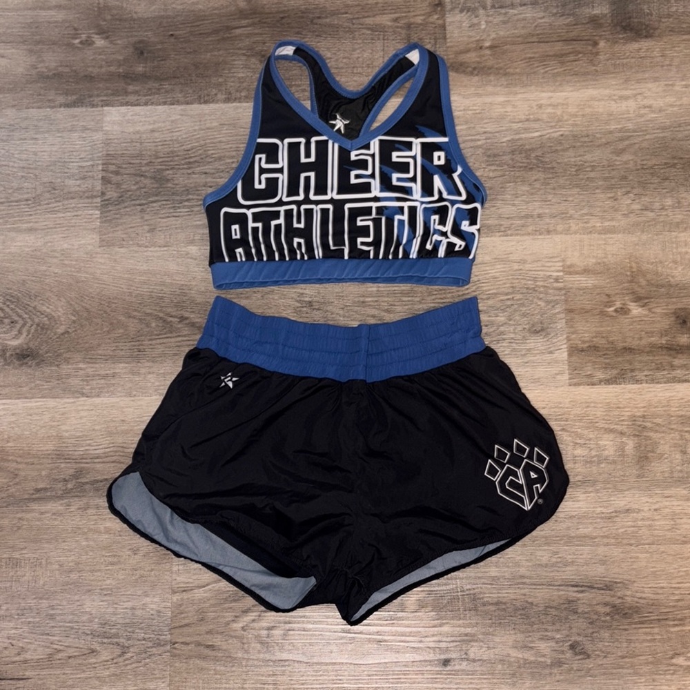 Cheer Athletics Sports Bra and Shorts Set